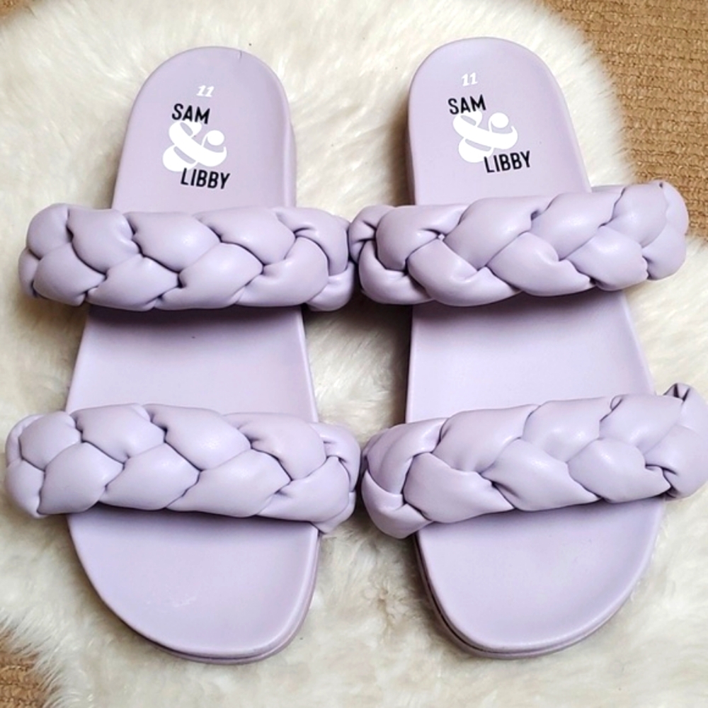Sam & Libby Adelaide Braided Platform Sandal Size 11 - Picture 3 of 6